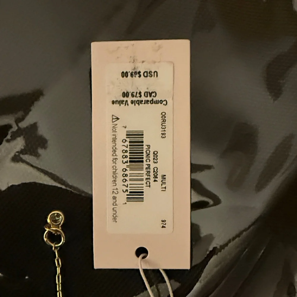 Kate Spade Gold Necklace with Pink Watermelon Pendant - Picture 11 of 11